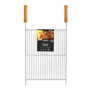 Grelha para Churrasco 40cm x 50cm Cromado Grilazer