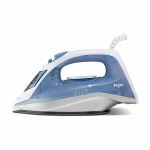 Ferro de Passar Roupa a Vapor 1200w Pfv40 Azul Philco Ferro de Passar Roupa a Vapor 1200w Pfv40 Azul Philco