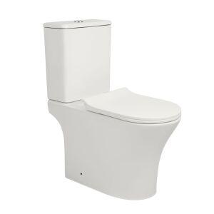 Kit Vaso Sanitário com Caixa Acoplada Acionamento Duplo 3/6L Lisboa Branco Addra