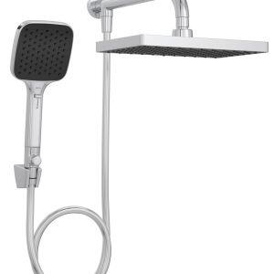 Chuveiro Com Desviador Retangular D/paflex Max Cromado Deca