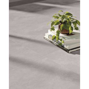 Porcelanato Cimento Cinza Flat Natural 81x81cm Classe C Portobello