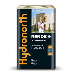 Tinta Acrílica Standard Tintas Branco Neve Fosco 18l Hydronorth
