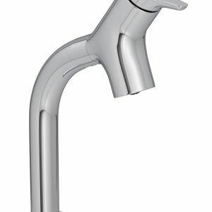 Torneira Misturador Monocomando para Banheiro de Mesa Bica Alta Móvel Gama Cromado Deca Torneira Misturador Monocomando para Banheiro de Mesa Bica Alta Móvel Gama Cromado Deca