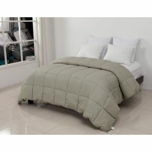 Edredom Queen Marrom Claro 250 cm x 260 cm
