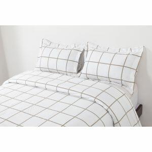 Jogo De Cama Casal Listrado Casa$Ideia Jogo De Cama Casal Listrado Casa$Ideia