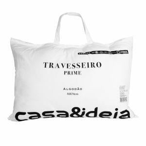 Travesseiro 50cm x 70cm Ultra Costura Dupla Branco Diagonal Travesseiro 50cm x 70cm Ultra Costura Dupla Branco Diagonal