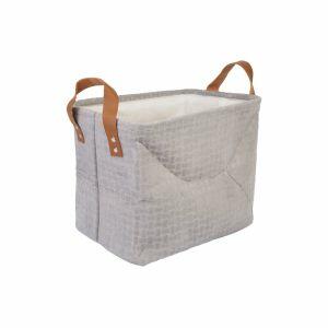 Cesto Organizador 30x20x25cm Lumpur Azul Casa&ideia