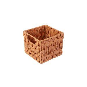 Cesto Organizador Lima Amadeirado 17x17x15cm Casa&ideia