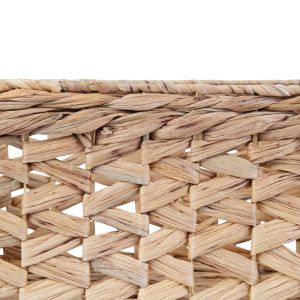 Cesto Organizador Dublin Amadeirado 26x16x12cm Casa&ideia