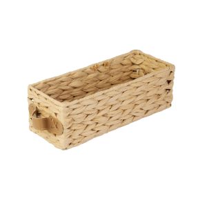 Cesto Organizador Lisboa Amadeirado 28x15x11cm Casa&ideia