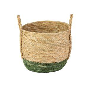 Cesto Organizador Lima Verde 28x28x25cm Casa&ideia