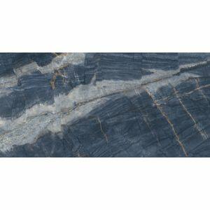 Porcelanato Ocean Blue Azul Marinho Retificado Polido 62x121cm Damme