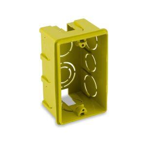 Caixa Luz 4x2 Retangular Amarela Vitralux Caixa Luz 4x2 Retangular Amarela Vitralux