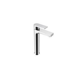Torneira Misturador Monocomando Para Lavatório De Mesa Bica Alta Leaf Cromado Kohler