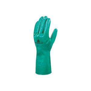 Luva Borracha Nitrilica Com Forro m 33cm Verde Delta Plus Brasil Luva Borracha Nitrilica Com Forro m 33cm Verde Delta Plus Brasil