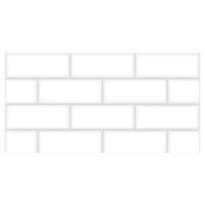 Piso Cerâmico Element White Mate Branco Bold Acetinado 31x59 Ilhabella