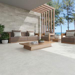 Porcelanato Connection Silver Retificado Externo 120x120cm Biancogres