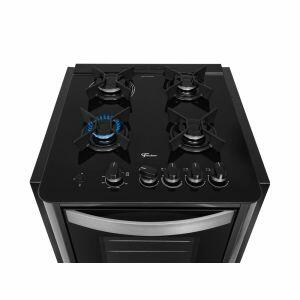 Fogão de Piso 4 Bocas Gran Cheff Embutir Silver Fischer