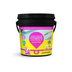 Impermeabilizante Manta Liquida Branco 18kg Quartzolit