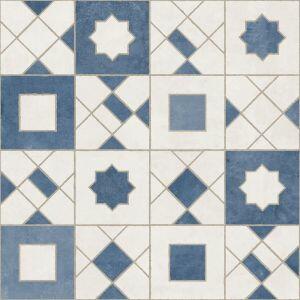 Porcelanato 60x60cm Ladrilho Marroquino HD Blue Retificado Extra Ceusa