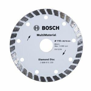 Disco Diamantado Turbo 110mm Turbo Cinza Bosch Disco Diamantado Turbo 110mm Turbo Cinza Bosch