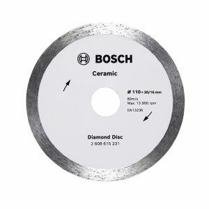 Disco Diamantado Contínuo 110mm Cinza Bosch Disco Diamantado Contínuo 110mm Cinza Bosch