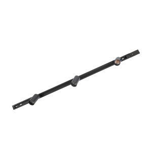 Kit Trilho 3 Lâmpadas 18W Bivolt Preto 6500K Vitralux