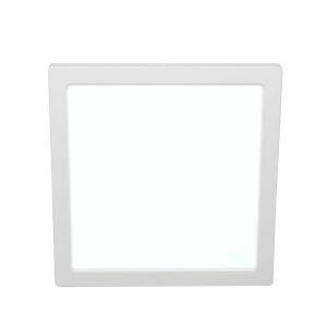 Painel LED 18W Fit Quadrado Sobrepor Branco 3000K Vitralux