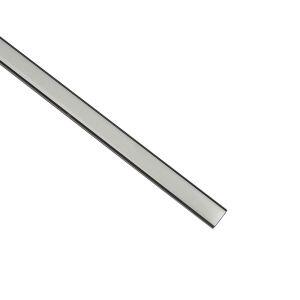 Perfil de Alumínio para Fita de LED Sobrepor 2M Preto Vitralux