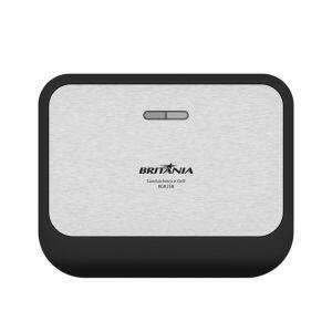 Sanduicheira 750W BGR25B Preto Inox Britânia Sanduicheira 750W BGR25B Preto Inox Britânia