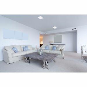 Painel LED Embutir Quadrado 18W Branco 4000K Bivolt Vitralux