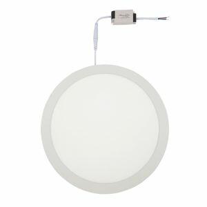 Painel LED Embutir Redondo 24W Branco 6500K Bivolt Vitralux