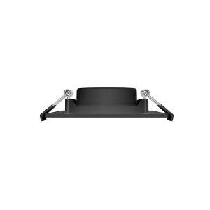 Spot LED Embutir Quadrado 5W Preto 6500K Bivolt Vitralux