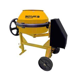 Betoneira com Motor 250l com Chave Mb-250l Amarelo 220v Motomil Betoneira com Motor 250l com Chave Mb-250l Amarelo 220v Motomil