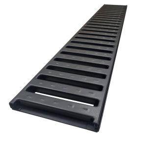 Grelha Preto 15x100cm Calha Forte Grelha Preto 15x100cm Calha Forte