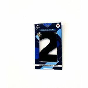NUMERO RESIDENCIA 13CM ACM 2 PRETO .