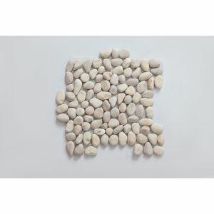 Seixo Branco Fosco 30,5x30,5cm Glass Mosaic Seixo Branco Fosco 30,5x30,5cm Glass Mosaic