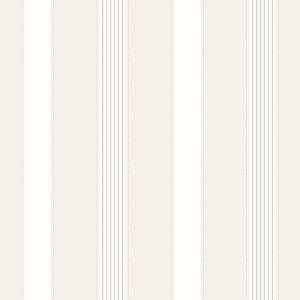 Papel Parede Listras Neutras Bege Interno 51cmx10m Tokfix