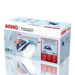 Ferro de Passar a Vapor 1200w Fea1 Azul 220v Arno