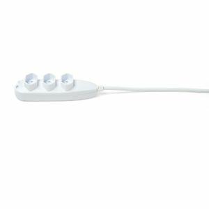 Extensão 5m 3 tomadas 2p+t 10a 3005 Branco Intelbras