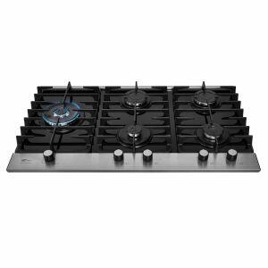 Cooktop Gás 5 Bocas Embutir Preto Bivolt Fischer