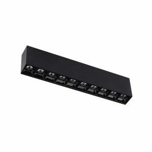 Spot Led Luz Pontual Quadrado 20w Arch Preto Bivolt Taschibra