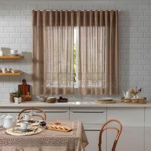 Cortina Valência Lisa Desert 2,00m x 1,20m Interlar