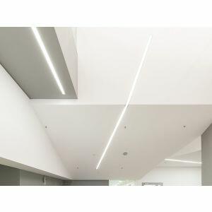Perfil De Led Embutido 17x25 2m Vertex Branco Taschibra