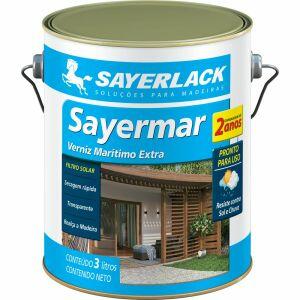 Verniz 3L Sayermar Transparente Brilhante Sayerlack