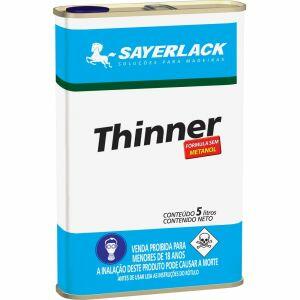 Thinner 5L Thinner Diluente Transparente Sayerlack