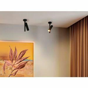 Spot Sobrepor Led 15w Stala 1xmr11 Preto Fosco Bivolt Taschibra