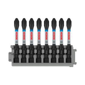 Jogo de Pontas Impact PH2 8 Peças 50mm Bosch