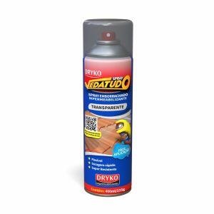 Spray Vedatudo Emborrachado Transparente 400ml Dryko
