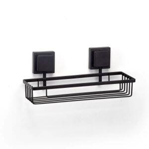 Porta Shampoo Piatina Black 28,6x12,3x12,3cm Arthi